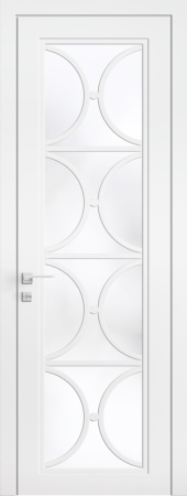 Межкомнатная дверь Рифма  RF1-C Эмаль, Белый, 600/700/800/900*2000 мм. «Дверной лидер» в Ярославле